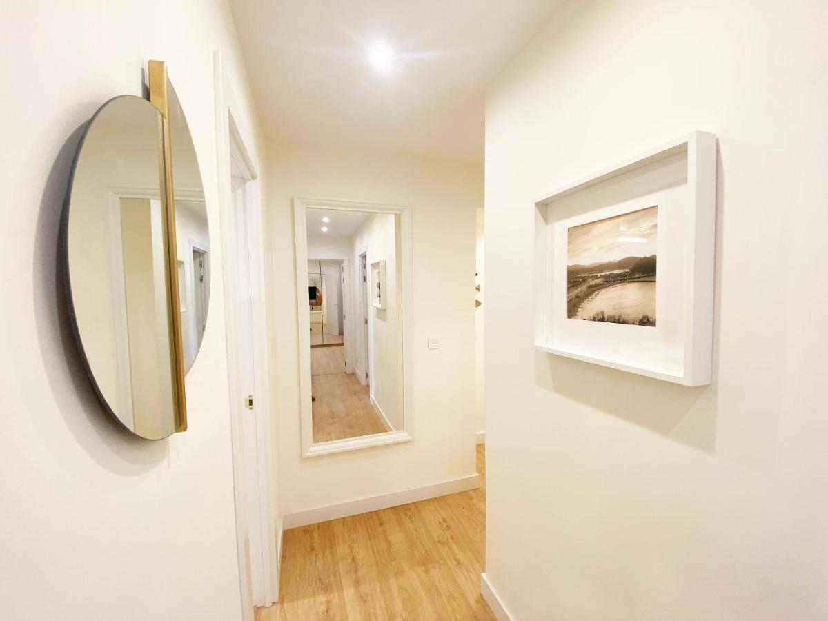 Miramar Luxurious Flat, 3 Double Rooms, Free Parking, Terrace, Completely New San Sebastián Exterior foto
